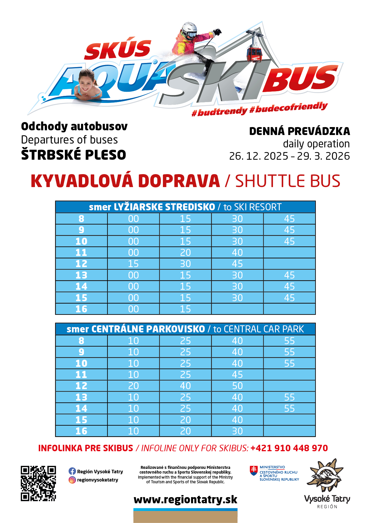 SKIBUS doprava